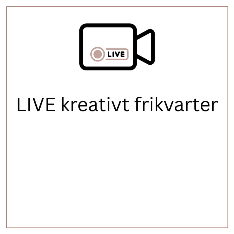 LIVE kreativt frikvarter